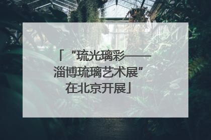 “琉光璃彩——淄博琉璃艺术展”在北京开展