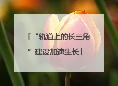 “轨道上的长三角”建设加速生长