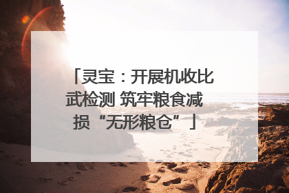 灵宝：开展机收比武检测 筑牢粮食减损“无形粮仓”