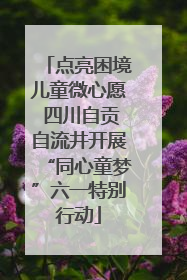点亮困境儿童微心愿 四川自贡自流井开展“同心童梦”六一特别行动