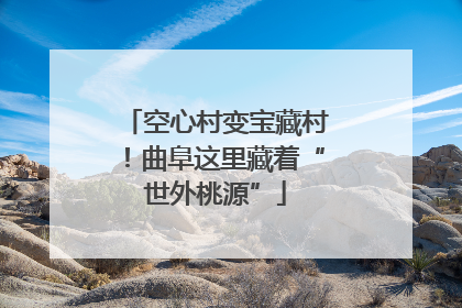 空心村变宝藏村！曲阜这里藏着“世外桃源”