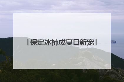 保定冰柿成夏日新宠