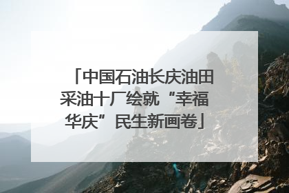 中国石油长庆油田采油十厂绘就“幸福华庆”民生新画卷