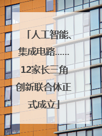 人工智能、集成电路……12家长三角创新联合体正式成立
