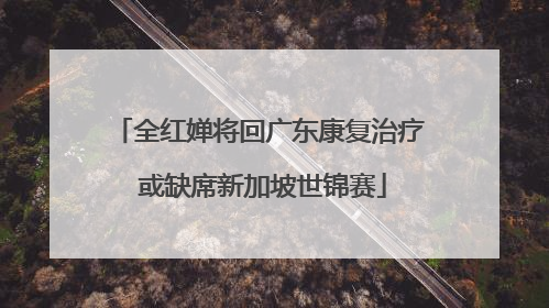 全红婵将回广东康复治疗 或缺席新加坡世锦赛