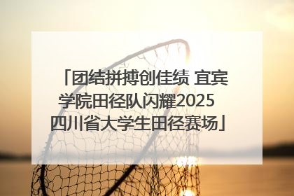 团结拼搏创佳绩 宜宾学院田径队闪耀2025四川省大学生田径赛场