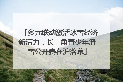 多元联动激活冰雪经济新活力，长三角青少年滑雪公开赛在沪落幕