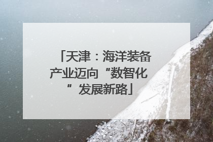 天津：海洋装备产业迈向“数智化”发展新路