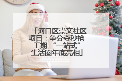河口区崇文社区项目：争分夺秒抢工期 “一站式”生活圈年底亮相