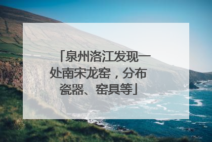 泉州洛江发现一处南宋龙窑，分布瓷器、窑具等