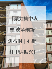 聚力集中攻坚·改革创新进行时｜石榴红里话振兴