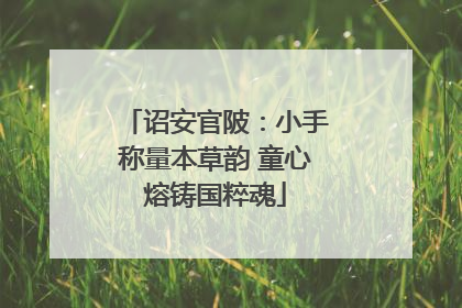 诏安官陂：小手称量本草韵 童心熔铸国粹魂