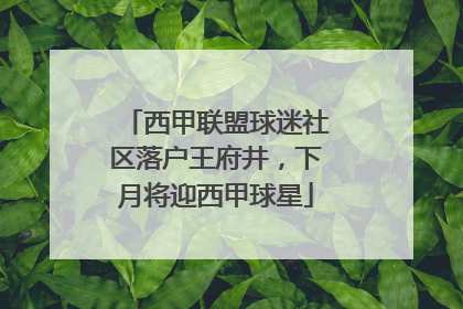 西甲联盟球迷社区落户王府井，下月将迎西甲球星