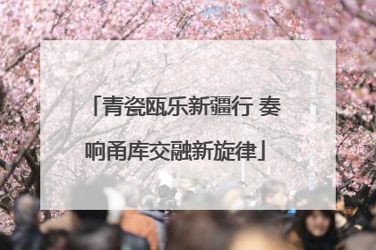 青瓷瓯乐新疆行 奏响甬库交融新旋律