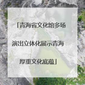 青海省文化馆多场演出立体化展示青海厚重文化底蕴