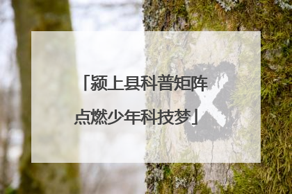 颍上县科普矩阵点燃少年科技梦
