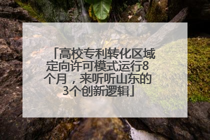 高校专利转化区域定向许可模式运行8个月，来听听山东的3个创新逻辑