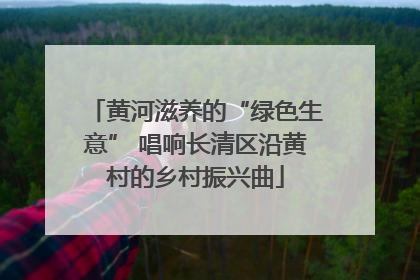 黄河滋养的“绿色生意” 唱响长清区沿黄村的乡村振兴曲
