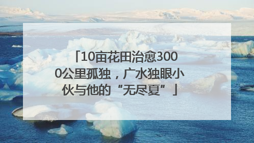 10亩花田治愈3000公里孤独，广水独眼小伙与他的“无尽夏”