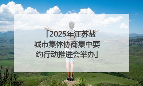 2025年江苏盐城市集体协商集中要约行动推进会举办