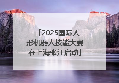 2025国际人形机器人技能大赛在上海张江启动
